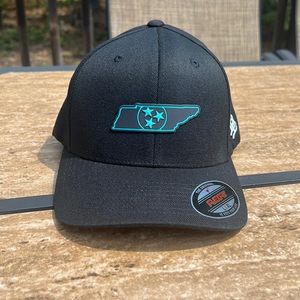 Branded Bills Turquoise State Tennessee Flexfit Hat